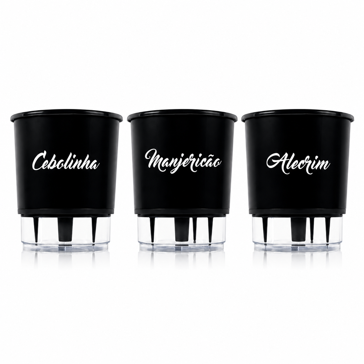 Vaso Autoirrigável para Temperos 16x14cm