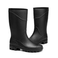 Bota Impermeável PVC Cano Médio para Trabalho e Chuva com Solado Antiderrapante