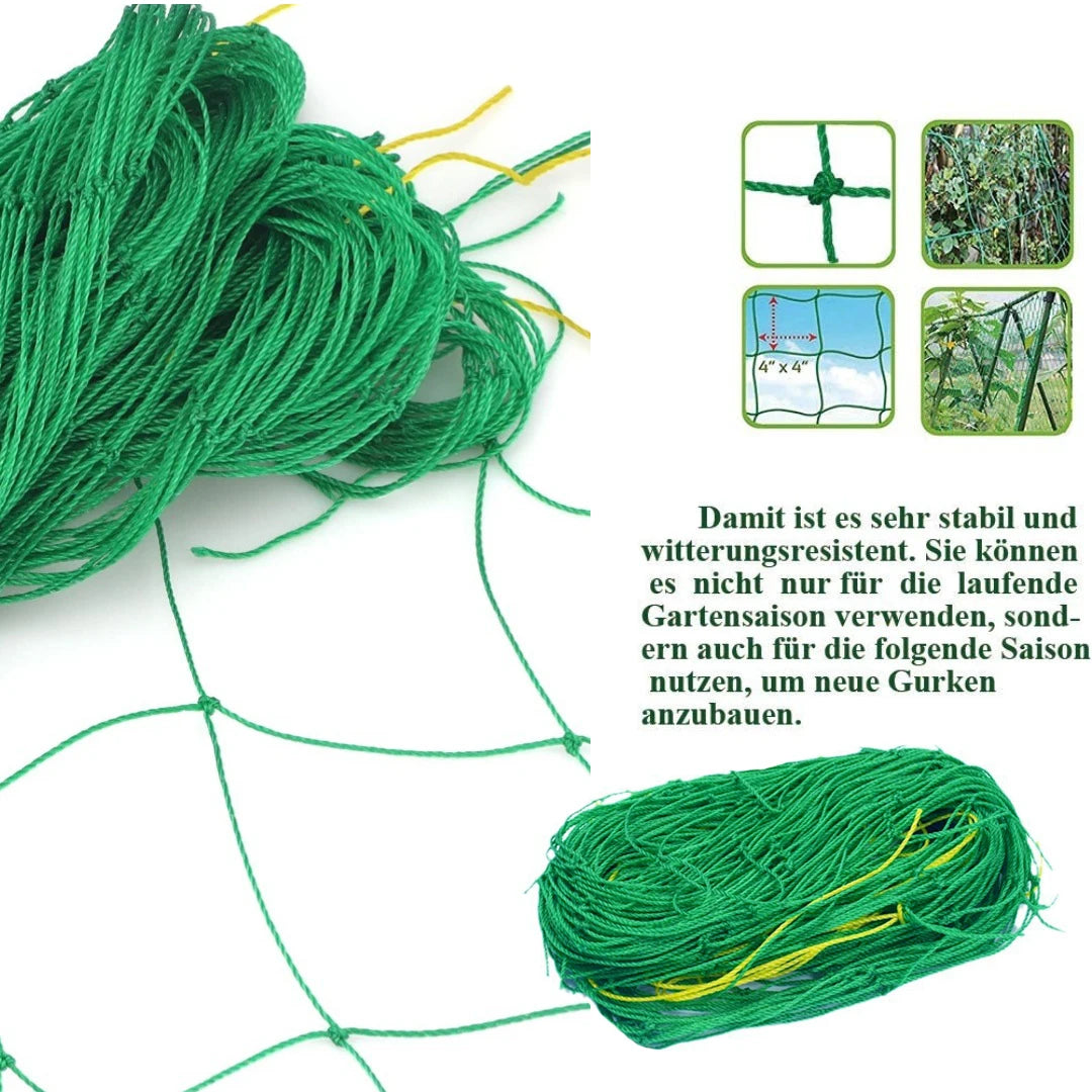 Tela Treliça para Plantas e Hortaliças – Reforçada em Nylon para Cultivo Vertical
