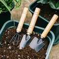 Mini Kit de Jardinagem 3 Peças para Vasos e Suculentas