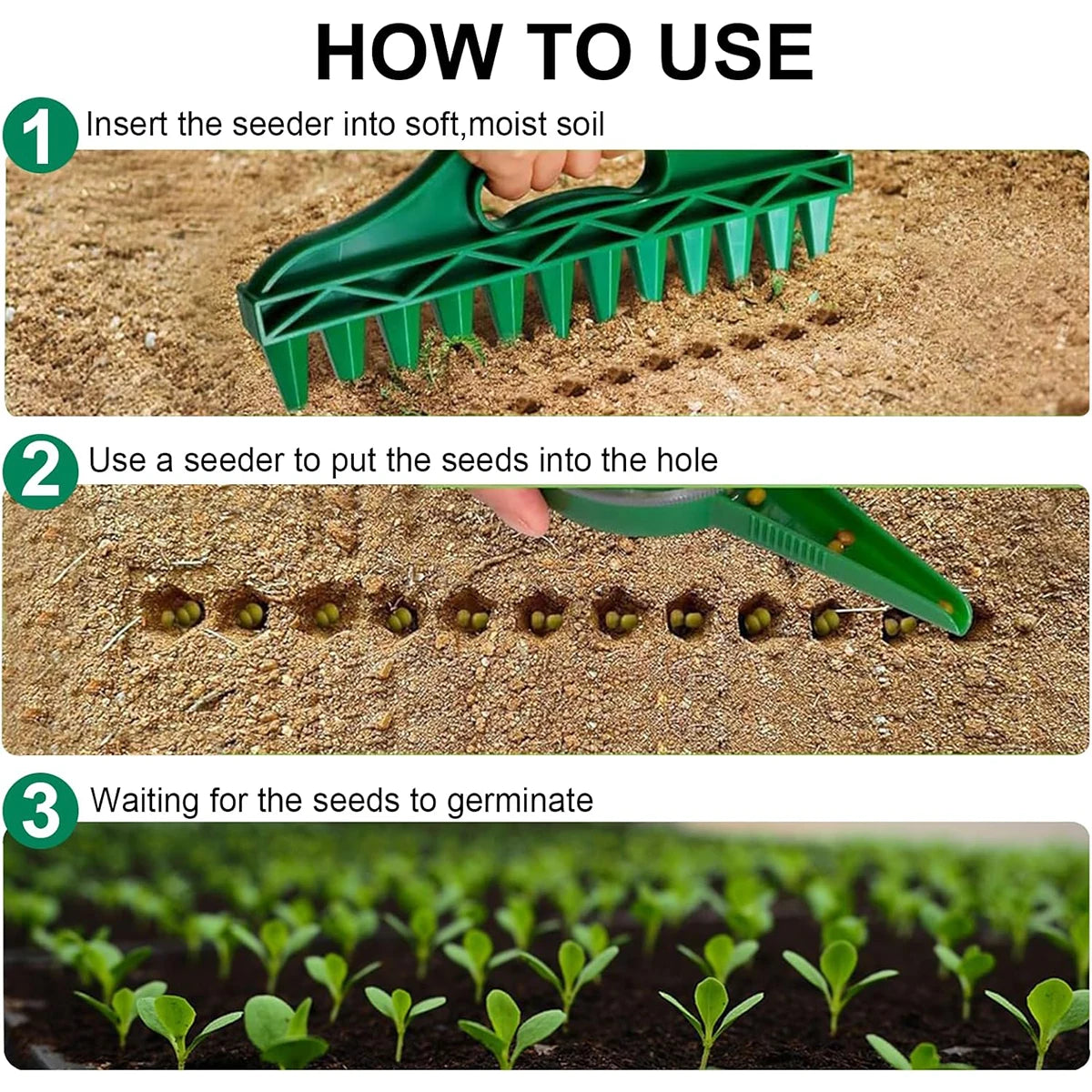 Semeador Manual para Plantio de Sementes