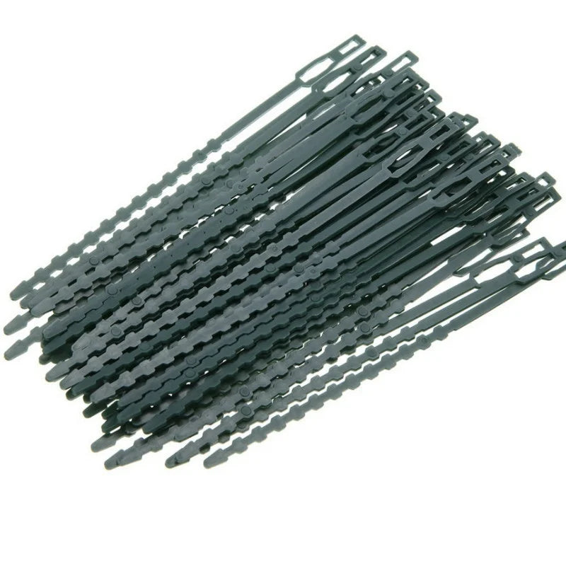 Kit 50 Amarras Ajustáveis para Plantas