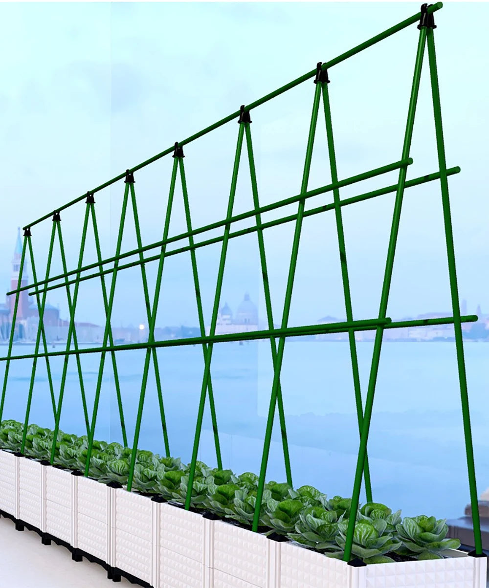 Conectores Plásticos para Estufa e Suporte de Plantas