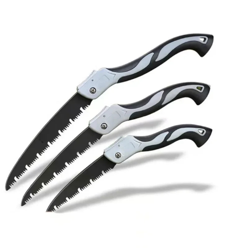 Serrote Dobrável para Poda e Corte de Madeira XMSJ – Lâmina Afiada em Aço, Serra Manual Portátil para Jardinagem, Camping e Marcenaria