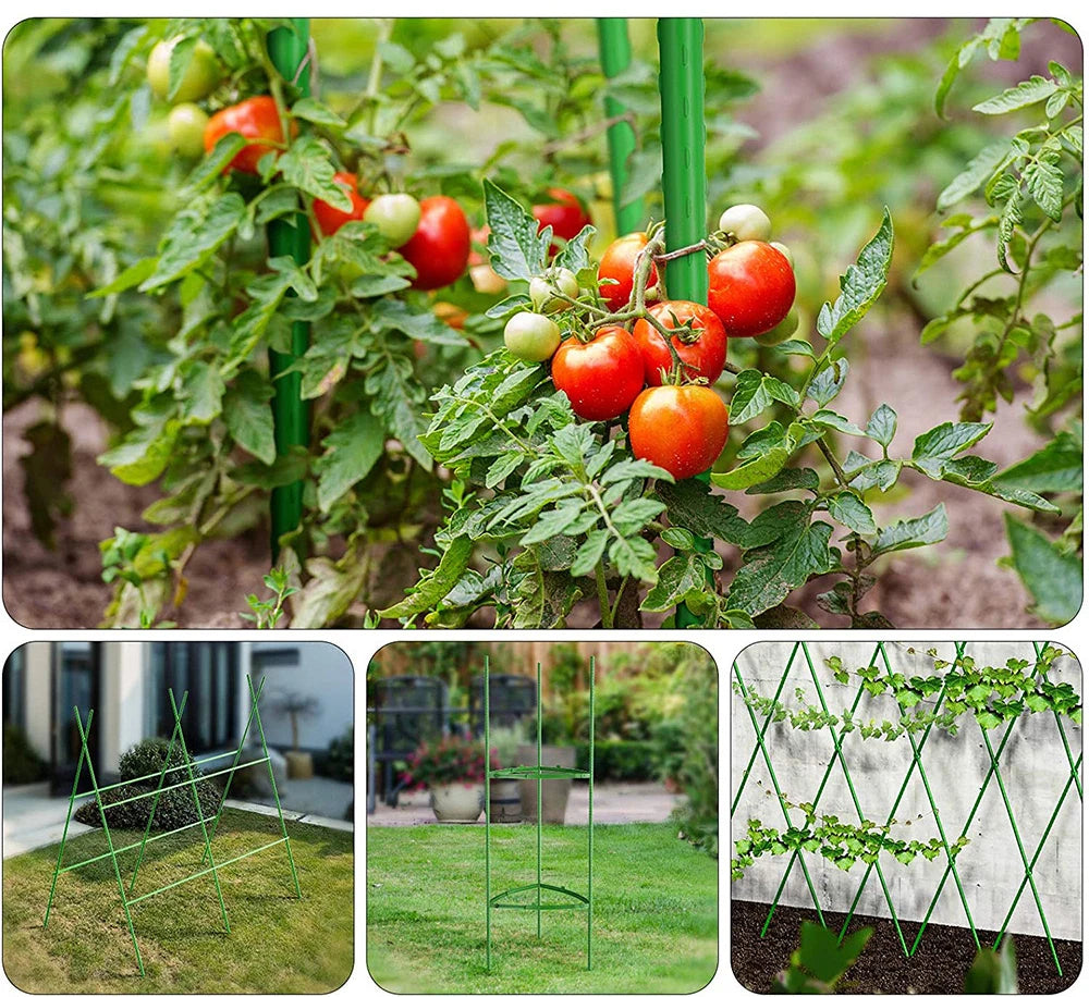 Conectores Plásticos para Estufa e Suporte de Plantas