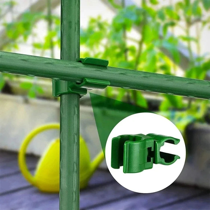 Conectores Plásticos para Estufa e Suporte de Plantas