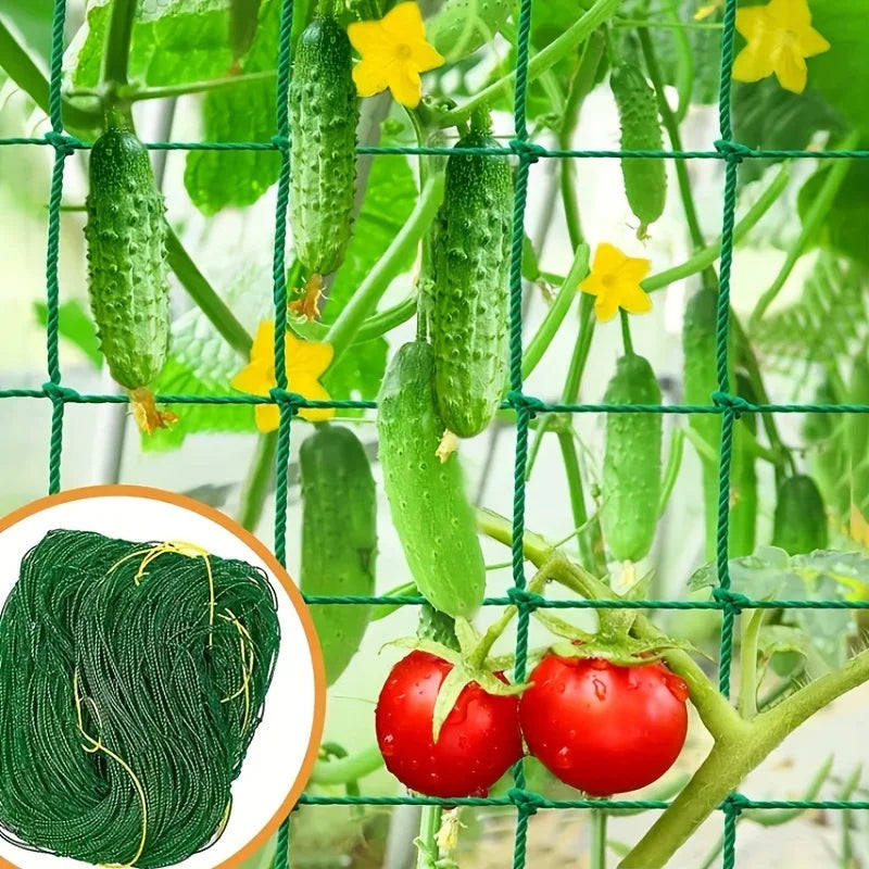Tela Treliça para Plantas e Hortaliças – Reforçada em Nylon para Cultivo Vertical