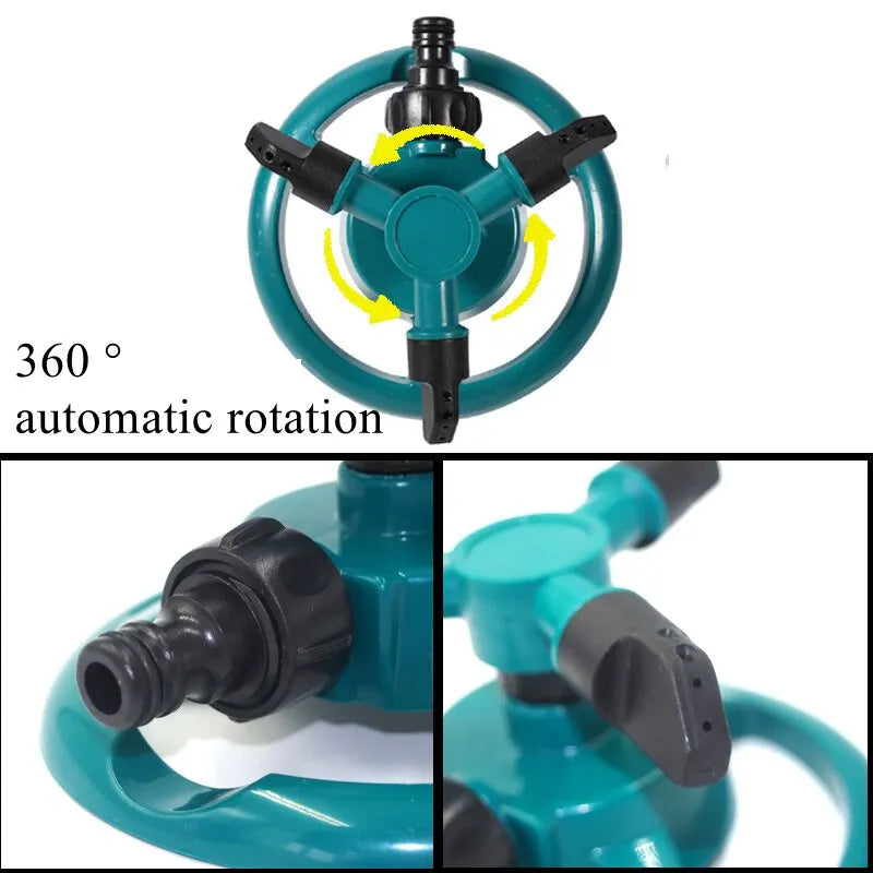 Aspersor Giratório 360° para Jardim e Irrigação