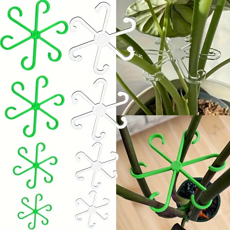 Kit 4 Clipes Suporte para Plantas