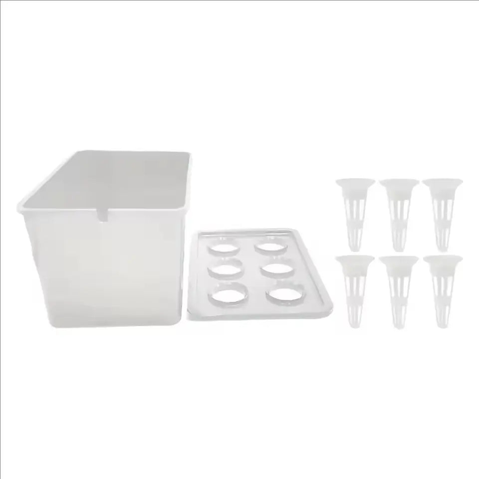 Kit Hidropônico para Cultivo com 6 Copos