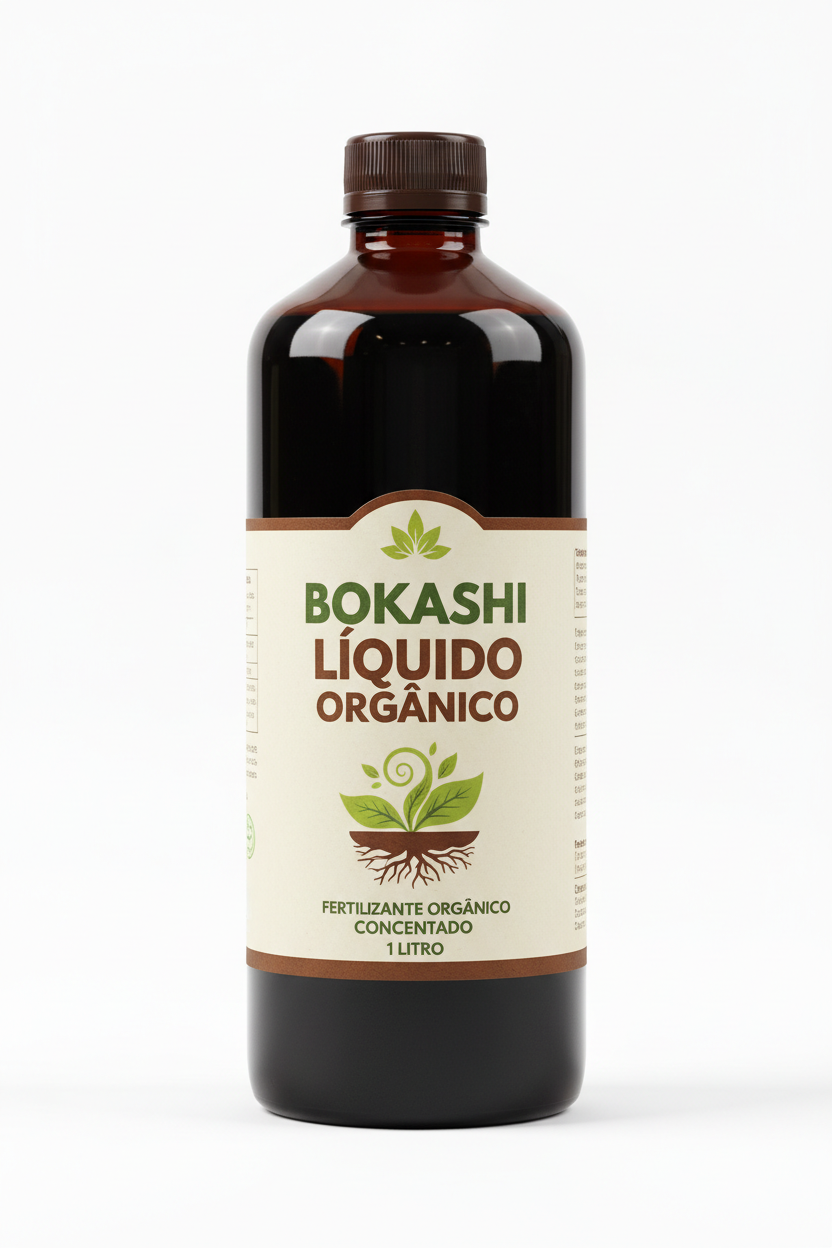 Bokashi Líquido Orgânico (1 Litro)
