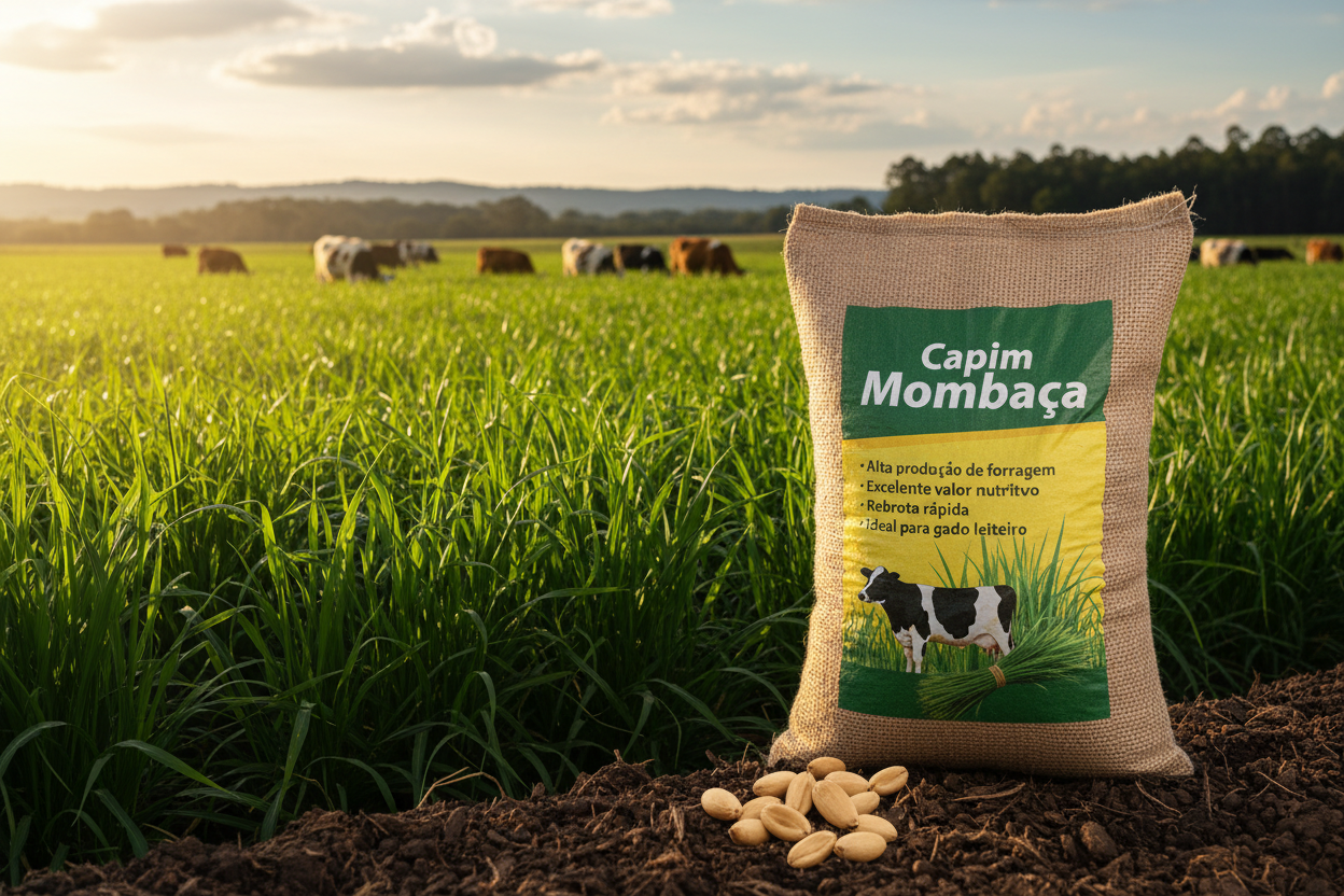 Sementes de Capim Mombaça (1kg)